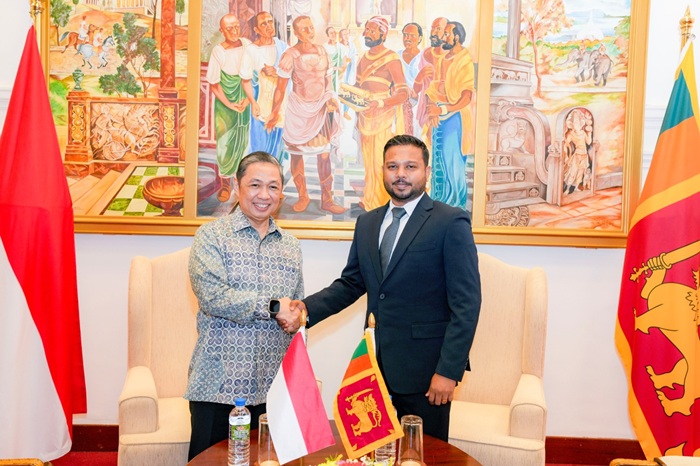Indonesia, Sri Lanka agree to deepen ties during vice minister’s visit