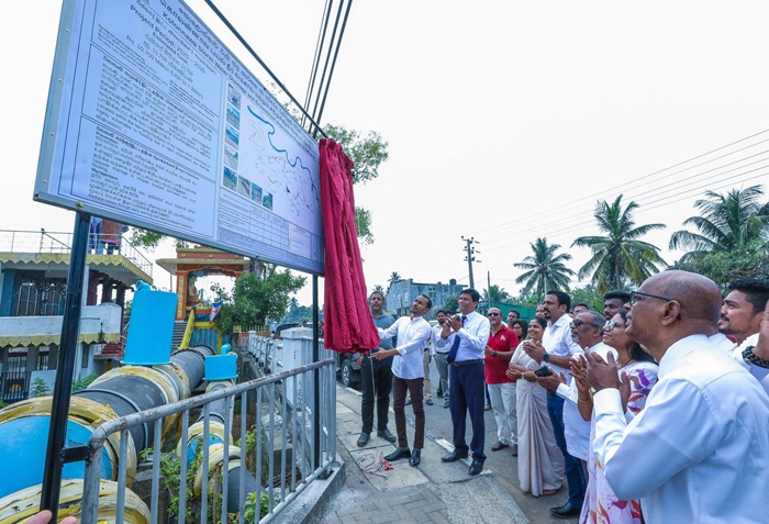 Government unveils Rs. 10bn Kolonnawa flood mitigation project