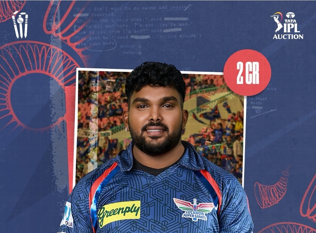 Lucknow Super Giants to replace Wanindu Hasaranga