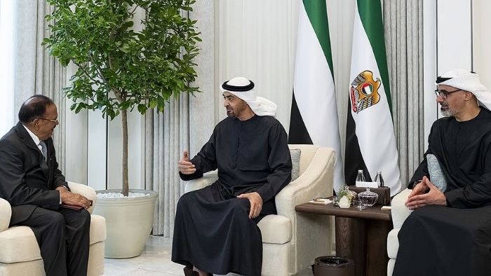 UAE President meets India’s NSA Ajit Doval in Abu Dhabi