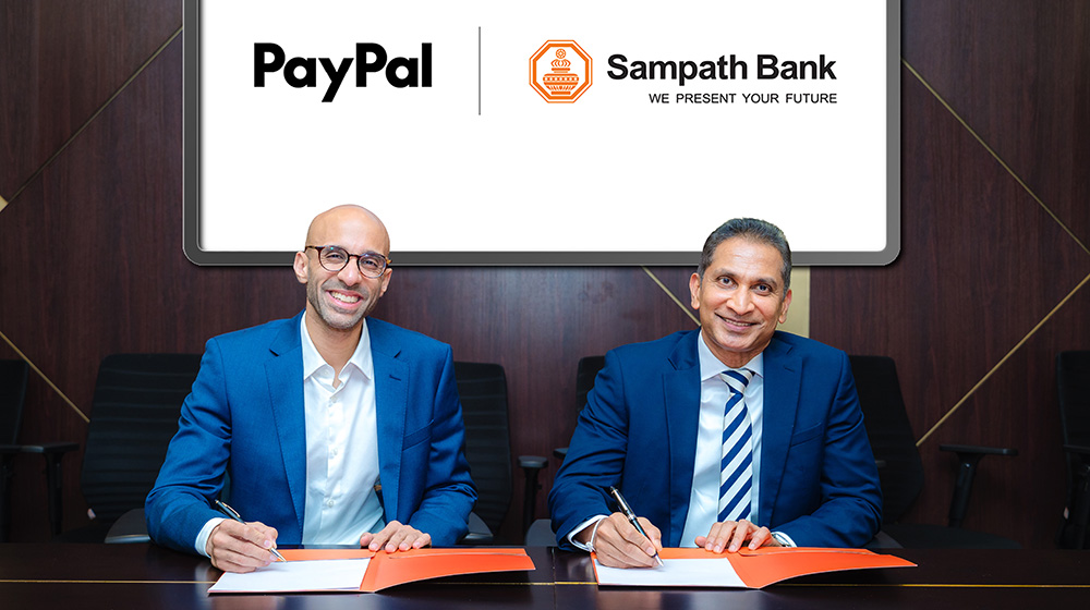 Sampath Bank launches PayPal integration to expand global payment access for Sri Lankans