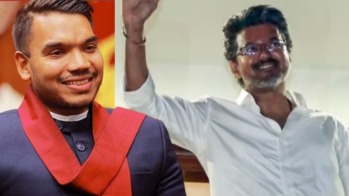 Namal congratulates Vijay on Tamil Nadu Election win