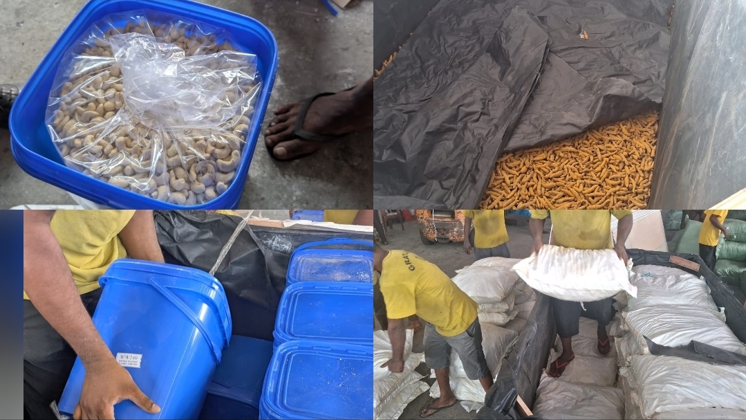 Building Materials or Grocery Delivery? Customs Uncovers Spicy Surprise