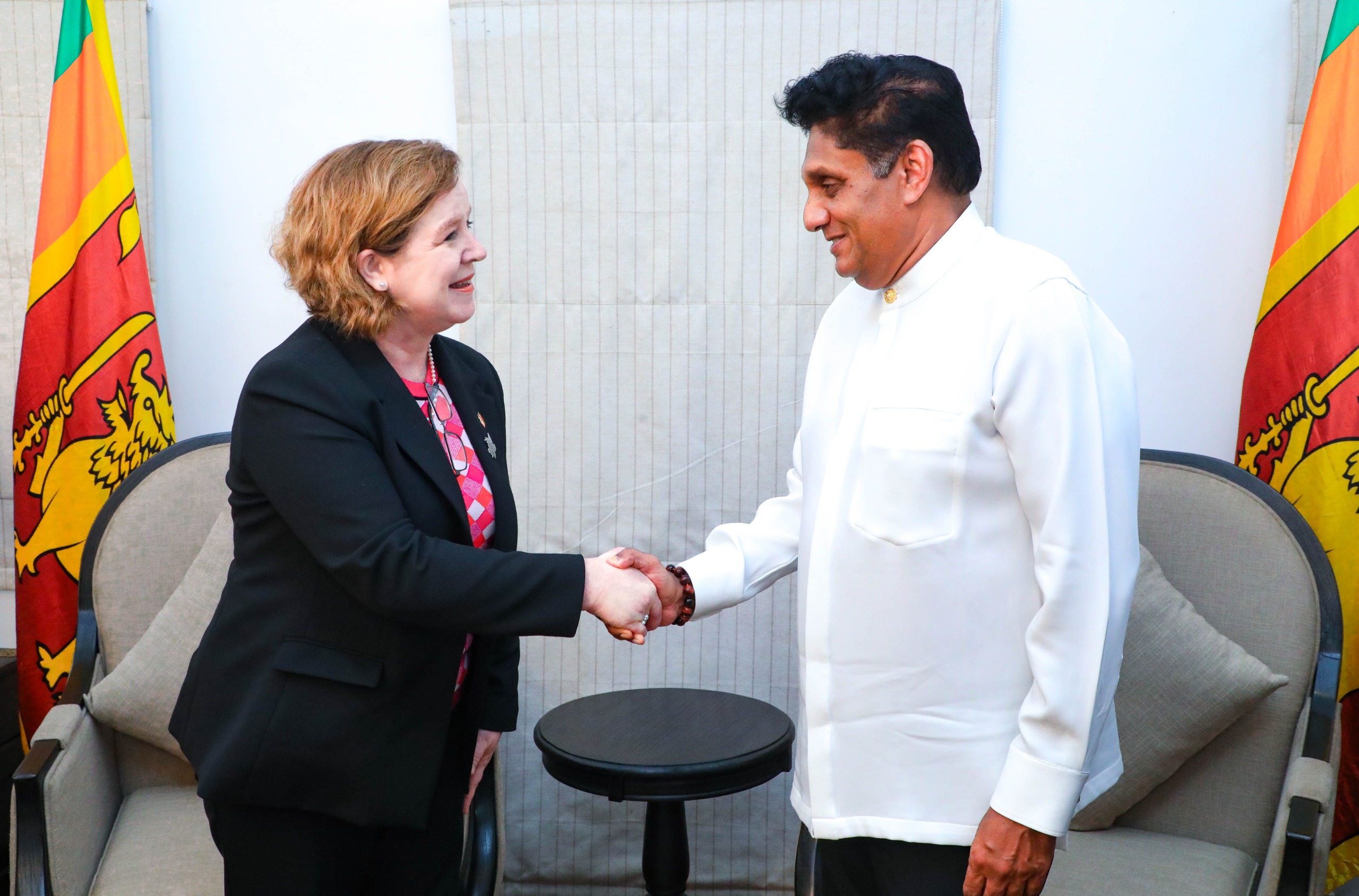 Opposition Leader meets Canadian envoy in Colombo
