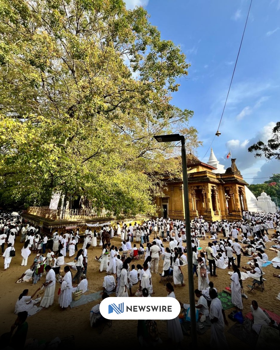 Vesak Day Observed at Kelaniya Raja Maha Viharaya
