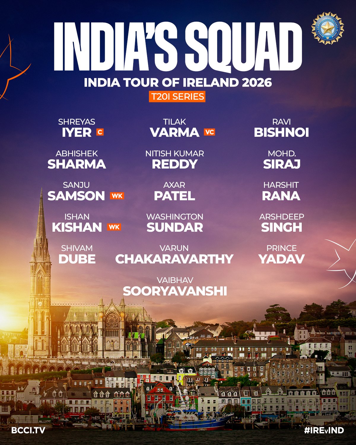 Indian T20 team announced: Several major changes