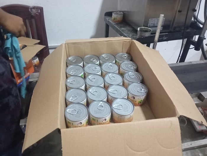 CAA seizes stocks of canned fish without SLS certification in Arachchikattuwa