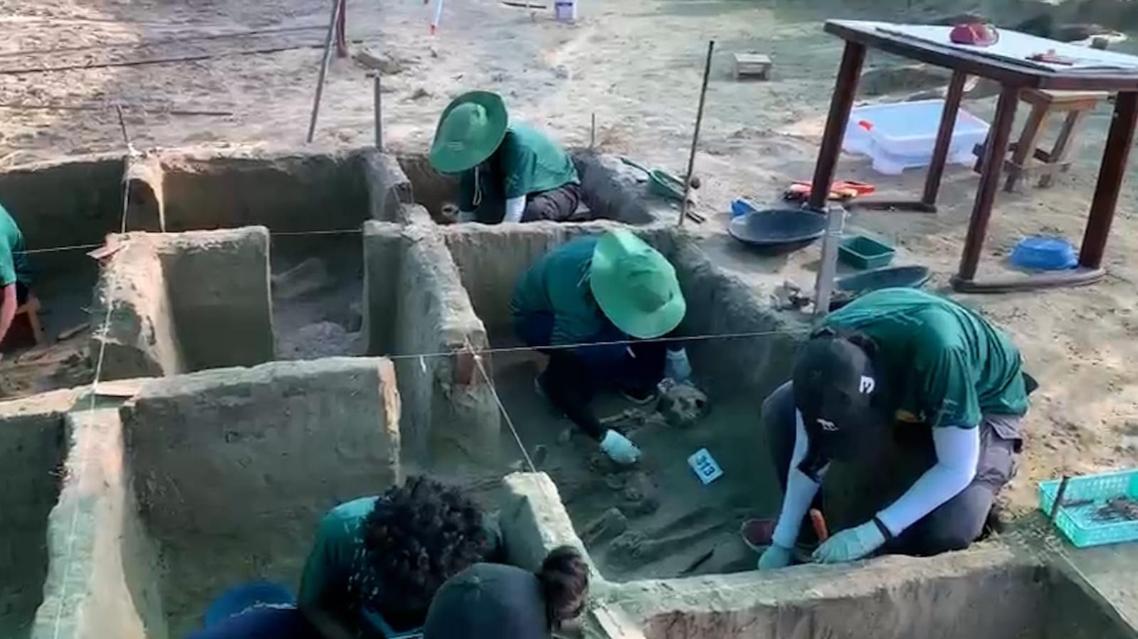 8 child skeletons among 9 sets of remains unearthe