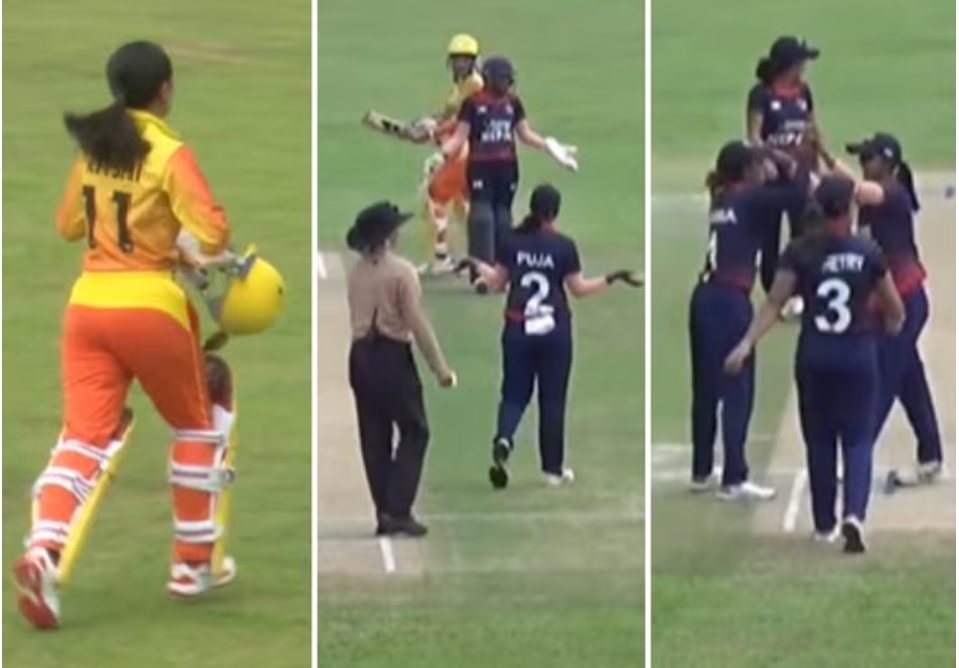 Nepal apologises after controversial timed-out dismissal