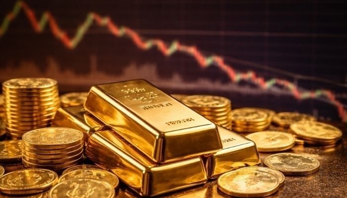 Gold falls as Iran-US tensions fuel inflation concerns