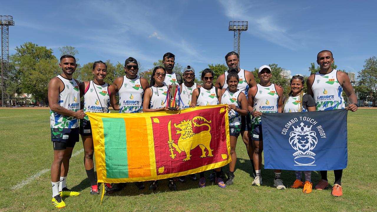 Mixed Team of the Colombo Touch Rugby Club