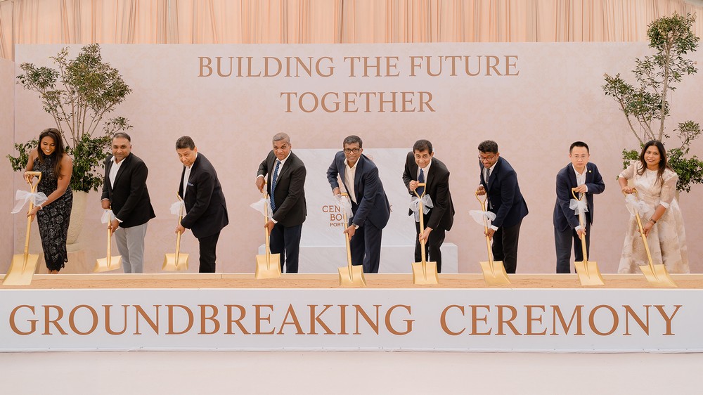 The Groundbreaking Ceremony of Central Park Boulevard Port City Colombo