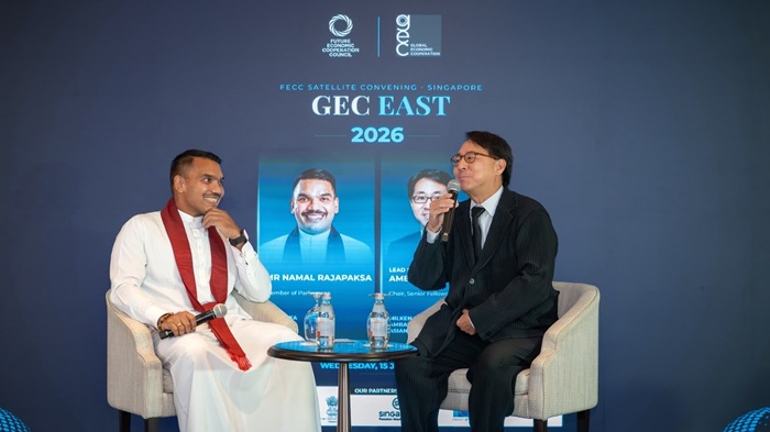 Namal  calls for “Indian Ocean Century” at GEC East Summit