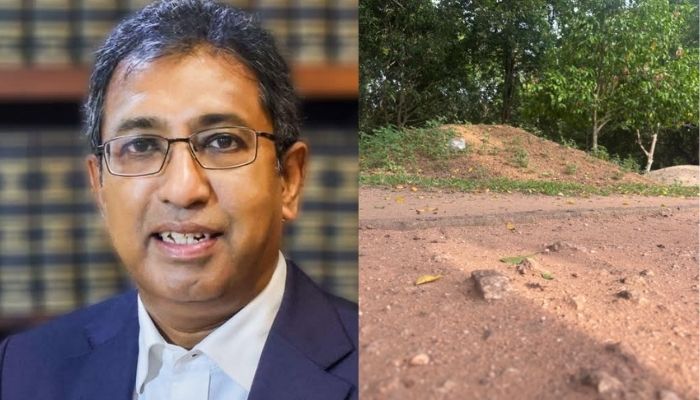 Harsha urges repairs to Independence Square walking path