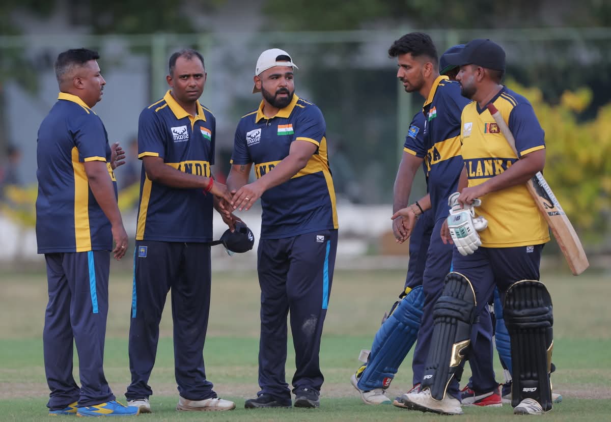 Sri Lanka Media XI Clinch Friendly Against India Media XI