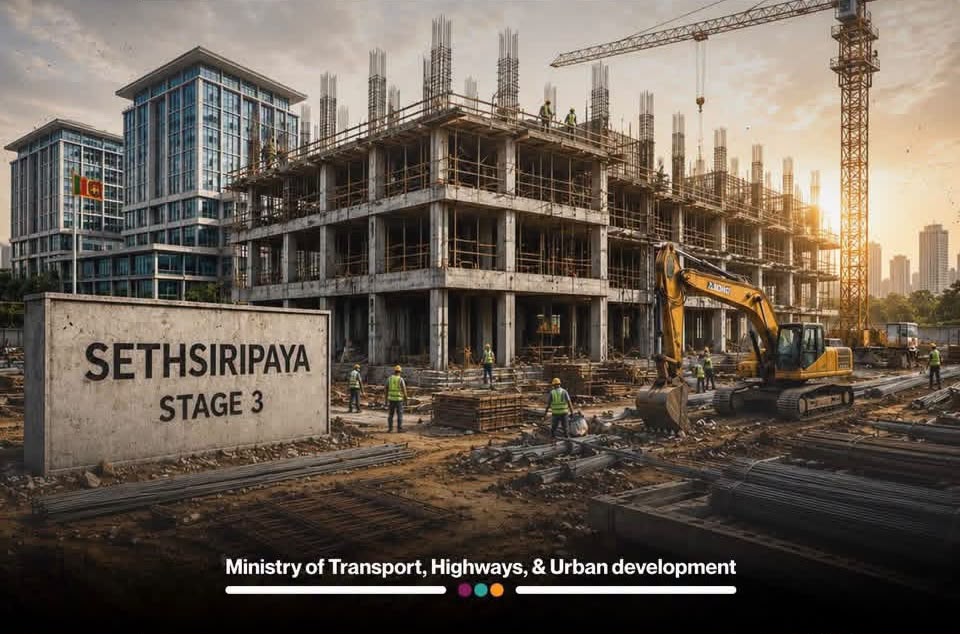 Cabinet approves revised contract to complete Sethsiripaya Phase III