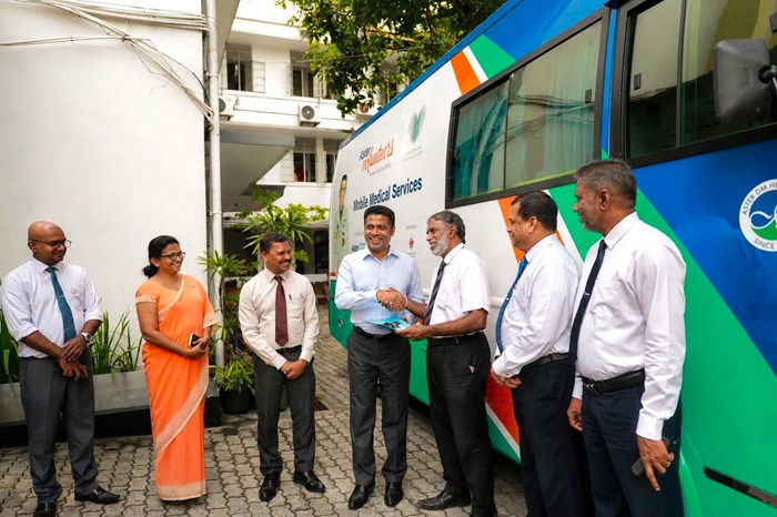 Health Ministry hands over new mobile drug test bus