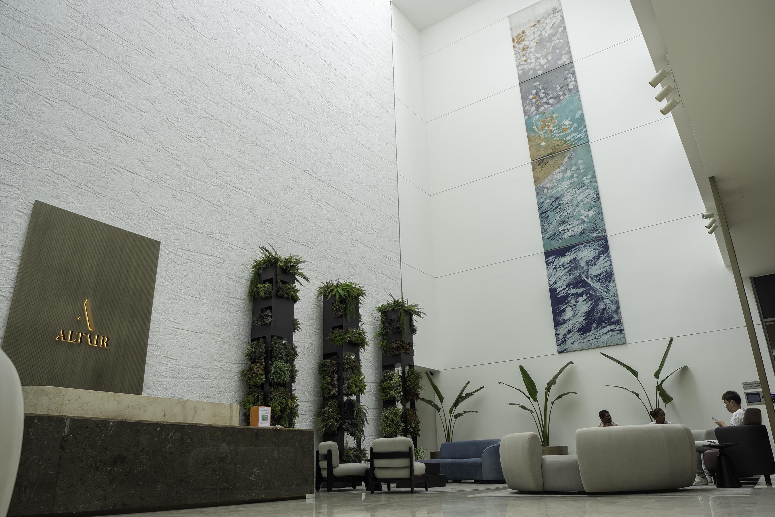 Moshe Safdie’s 240 meter Altair receives PWA’s Entrance and Lobby Upgrade
