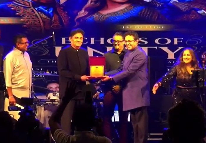 Sajith donates Rs. 500,000 to Sri Lanka Singers’ Association welfare fund