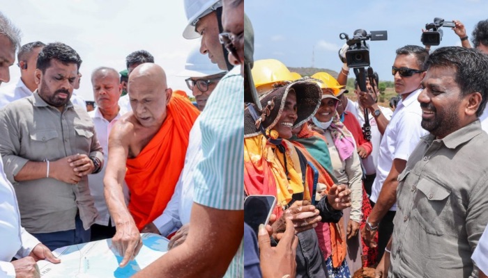 President inspects Lower Malwathu Oya project