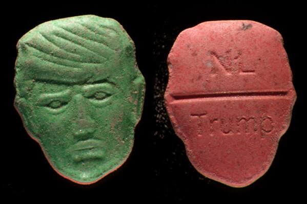 Dutch issues ‘Red Alert’ over lethal Trump-Shaped Ecstasy Pills
