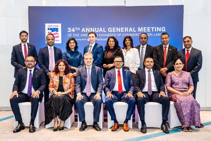 Bertram Paul takes over as AmCham Sri Lanka President from Sandun Hapugoda