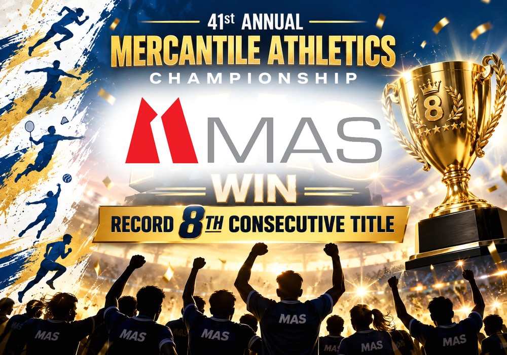 41st Annual Mercantile Athletics Championship – MAS win record 8th consecutive title