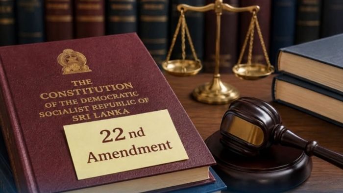 22nd Amendment to the Constitution passed in Parliament