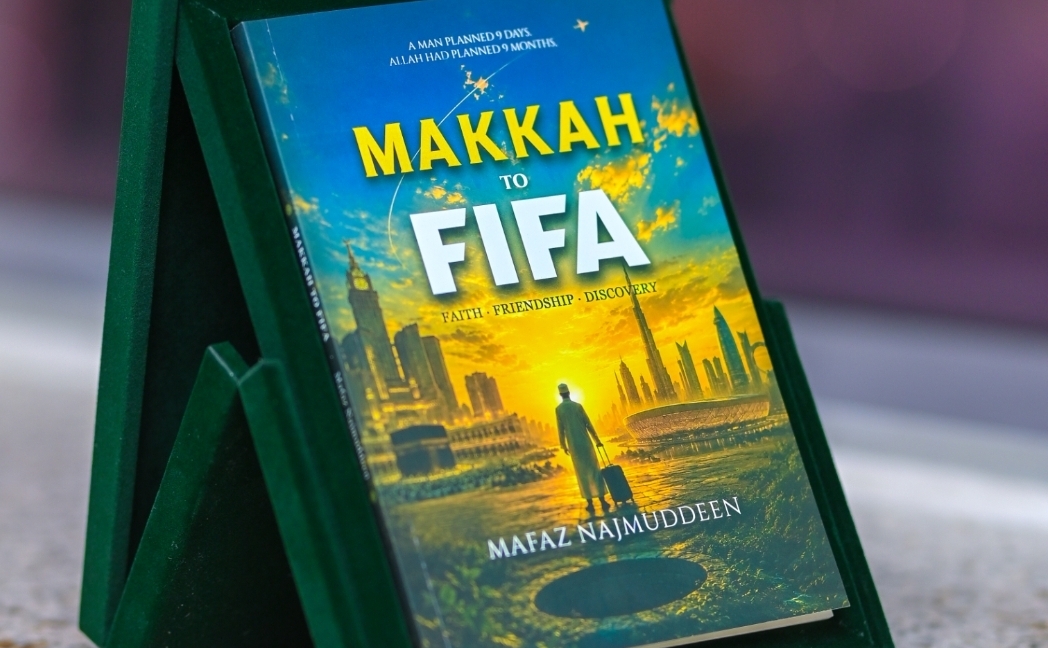 “A man planned nine days”: Sri Lankan’s Makkah-to-FIFA journey becomes a book