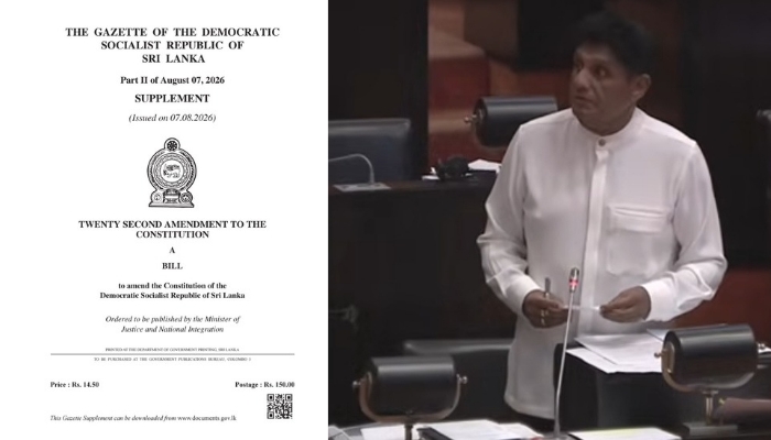 Sajith questions President’s remarks on 22nd Amendment before court ruling