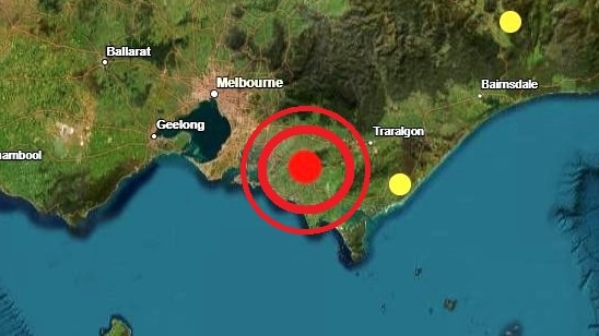 Strong 4.8 magnitude earthquake shakes Melbourne