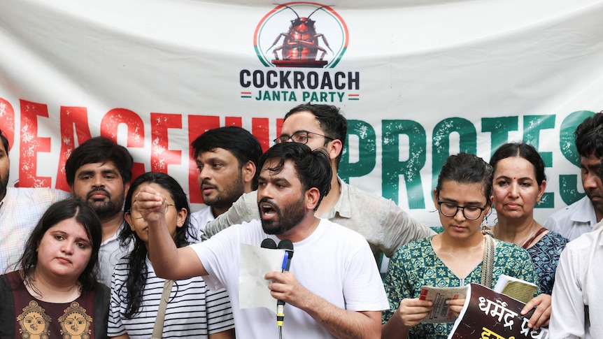 Police arrest leader of India’s ‘Cockroach’ movement before mass protest