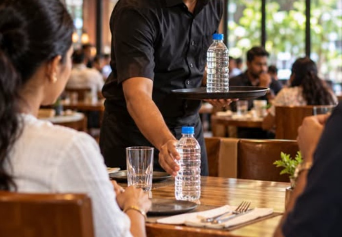 Bambalapitiya restaurant fined Rs. 1 million for selling water bottle at Rs. 100