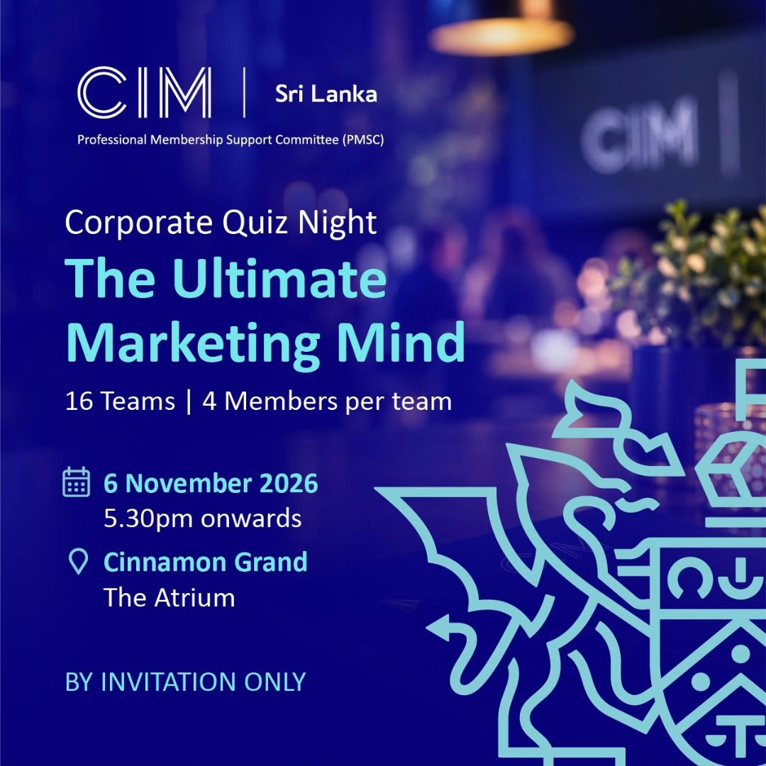 CIM Sri Lanka brings together leading organisations for corporate quiz night 2026