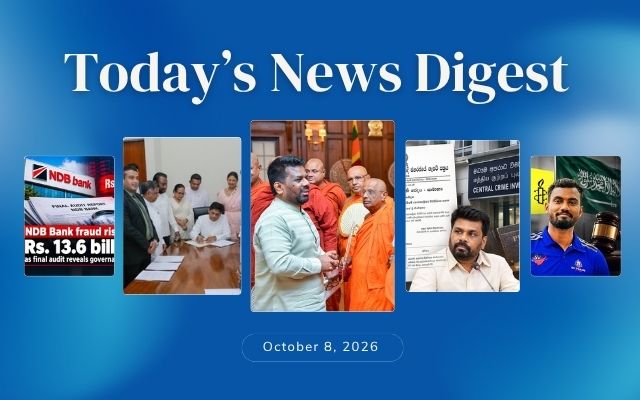 Today’s News Digest – October 8