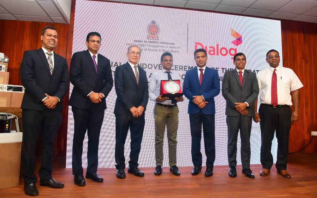 Dialog donates Rs. 87 million worth of medical equipment to cyclone-hit Chilaw Hospital