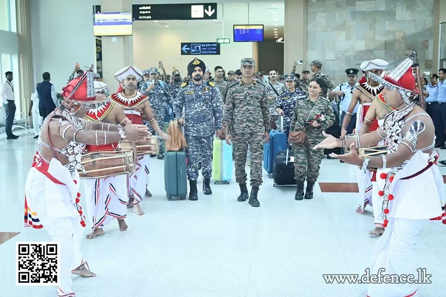 India–Sri Lanka Tri-Forces Cultural Tour begins: 120 Indians arrive, 120 Sri Lankans depart