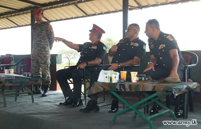 Sri Lankan military delegation visits Indian firing range and simulator facilities