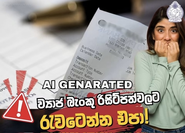 Police warn sellers of AI-generated fake payment receipt scams