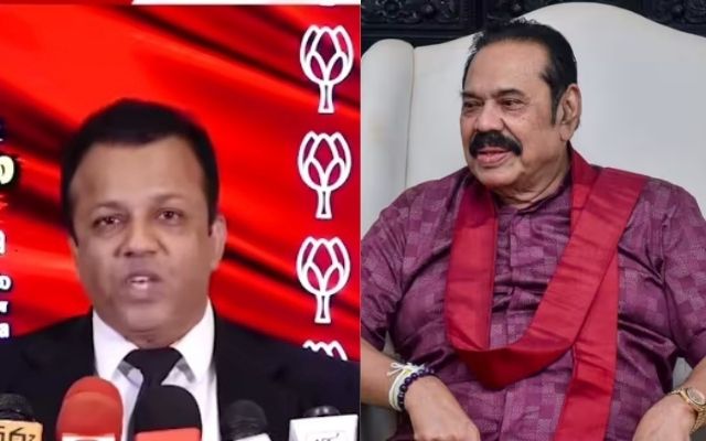 “Wife must be there to give medicine” – SLPP gives update on Mahinda’s health