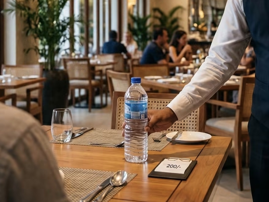 Rs. 1 million fine for selling water bottle Rs. 80 above legal price