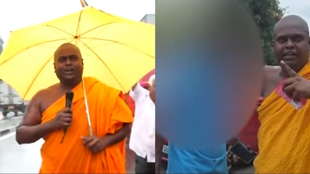 Monk who linked assault to NPP now says he assumed victim was protest supporter
