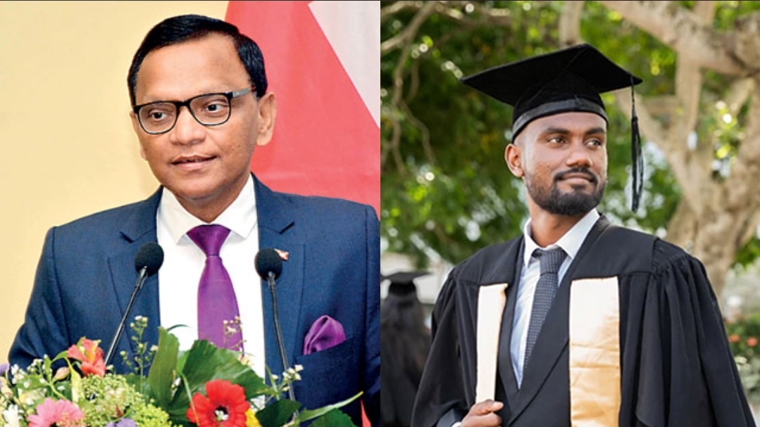 Sri Lankan Ambassador visits Anojan Sivarasa in Saudi prison after death sentence overturned