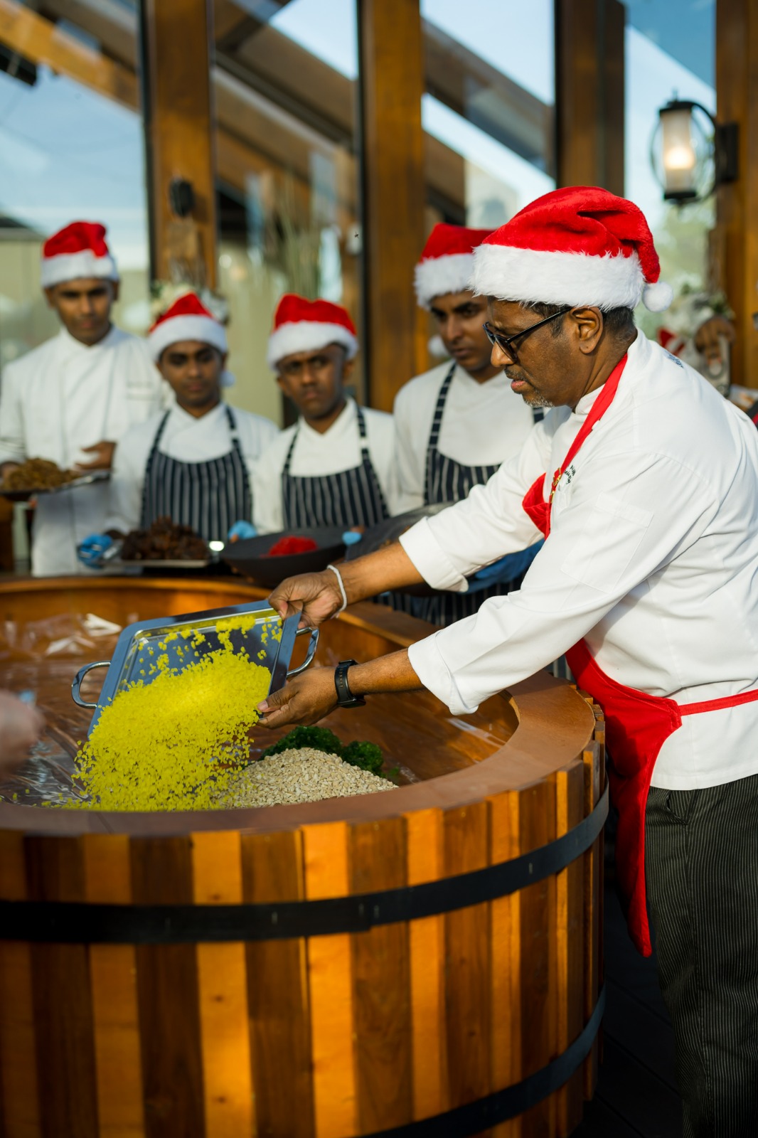 DoubleTree by Hilton Weerawila Rajawarna Resort Welcomes the Festive Season with its Christmas Cake Mixing Ceremony