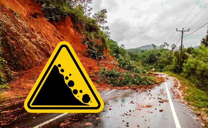 NBRO issues level 3 red landslide evacuation warnings as rains exceed 150 mm