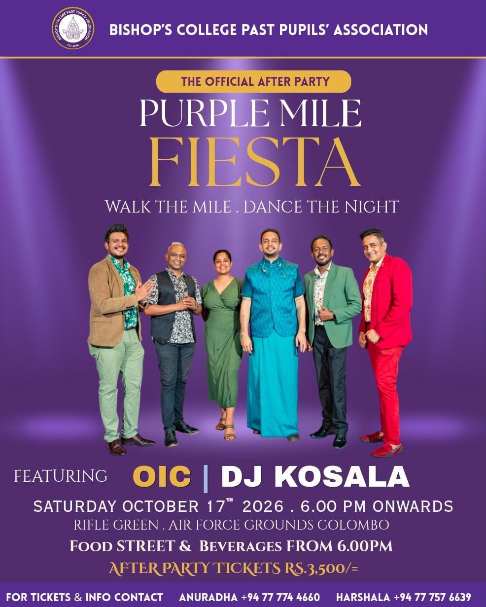 Purple Mile takes the Bishopian reunion to the dance floor this Saturday