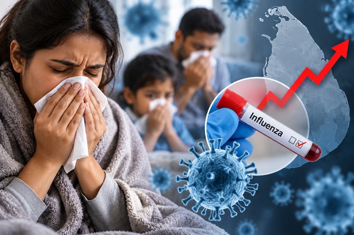 Health officials warn Influenza cases on the rise in Sri Lanka
